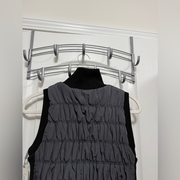 Calvin Klein Performance Puffer Down Vest Jacket Women’s Sz S Black Zip NWT - Picture 4 of 16